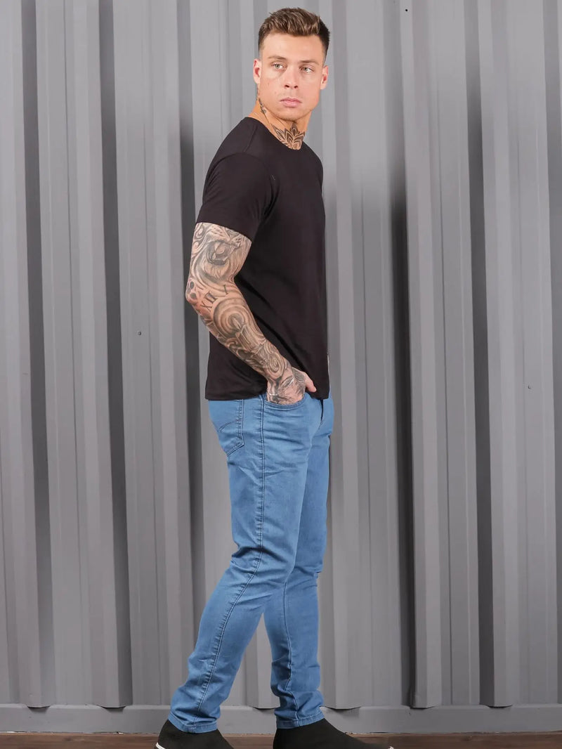 Men's Jeans Skinny Premium Casual Line Model