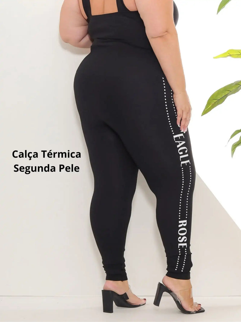 Calça Legging Feminina Levanta BumbumExclusiva EagleRose Cintura Alta Comfort Algodão Premium Tendência