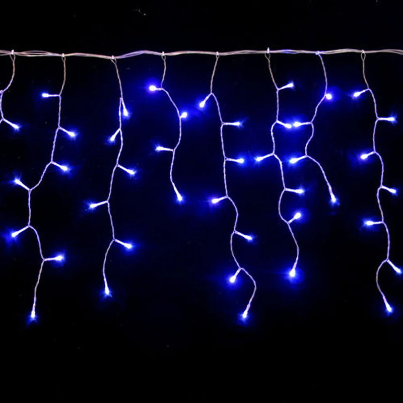 Cascata Pisca Pisca 5m 200Leds 110/220V Luzes de natal 8 funções Guirlanda cachoeira decoração Casa árvore exterior e interior