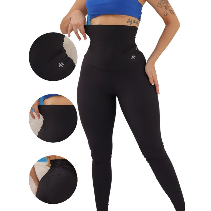 MODELATOR anatomical leggings super high fitness waistband