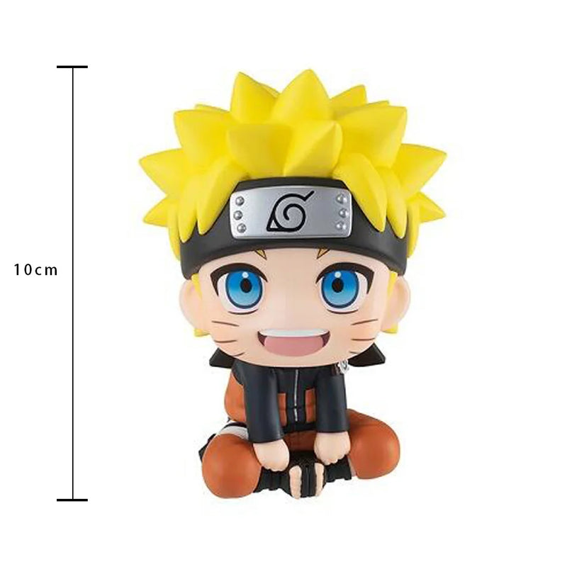 Hot 10cm Naruto Anime Figure Uzumaki Naruto Kakashi Uchiha Sasuke Itachi Cute Toys Q Figurals Action Figurine Model