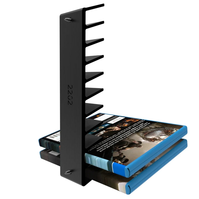 BluRay DVD Organizer Wall Stand Compatible with Ps4 Ps5 Xbox Games-ARTBOX3D