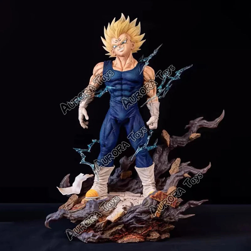 12.99in/33cm Anime Dragon Ball Z Figure Majin Vegeta Figurine PVC Action Figures Collection Model Toys Gifts