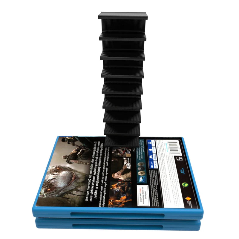 BluRay DVD Organizer Wall Stand Compatible with Ps4 Ps5 Xbox Games-ARTBOX3D