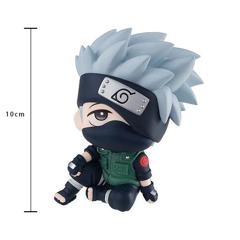 Hot 10cm Naruto Anime Figure Uzumaki Naruto Kakashi Uchiha Sasuke Itachi Cute Toys Q Figurals Action Figurine Model