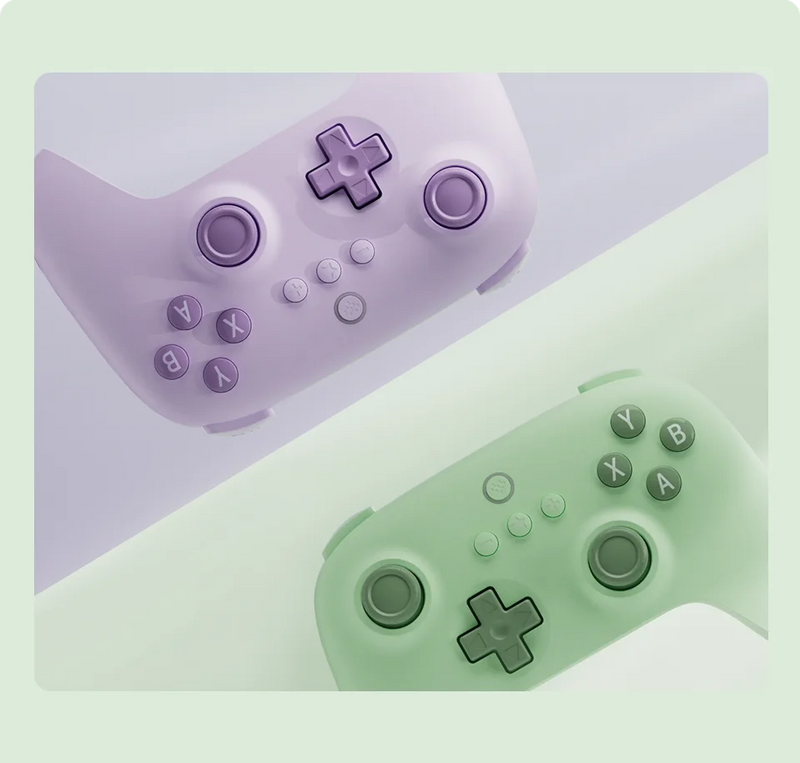 8BitDo-Ultimate C Gamepad Wireless 2.4G Connectivity Ultimate Series Simplified Version for PC, Windows 10 ,11, Steam PC