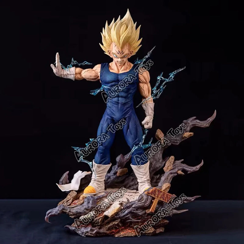 12.99in/33cm Anime Dragon Ball Z Figure Majin Vegeta Figurine PVC Action Figures Collection Model Toys Gifts