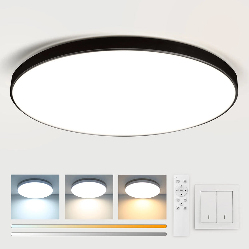 LED Ceiling Lamp Remote Control Ceiling Chandelier Modern Lustre Smart Dimmable Led Ceil Lighting Fixture For Living Room Home