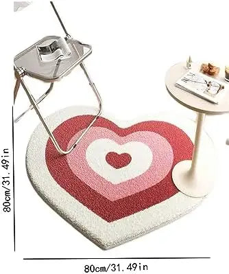 80cm x non floor mat carpets heart kitchen  for slip living room bathroom bedroom 80 Carpets,ForroseP in carpet B multi mat bath