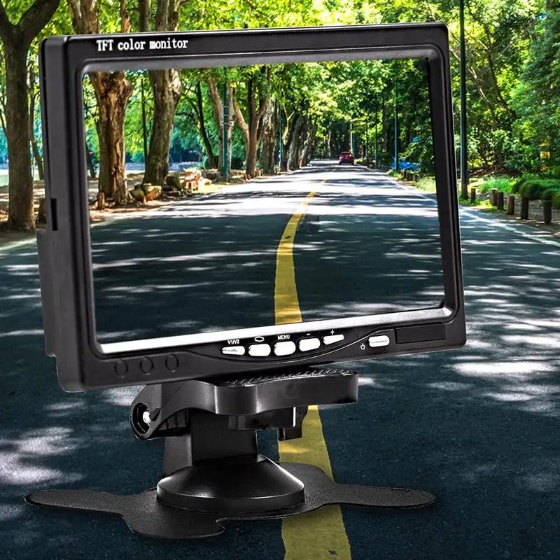 7 Inch Portable LCD Vehicle Monitor HZ-7001 Electronics for Cars Video