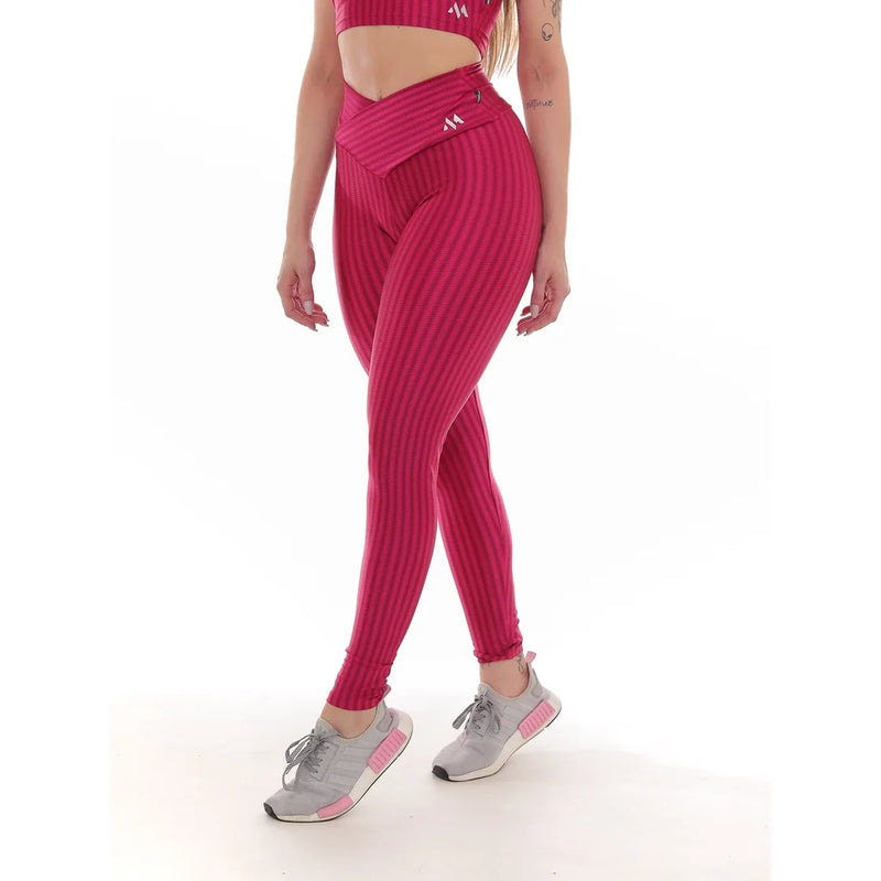 LEGGING 3D ORIGINAL ROSSET ZERO TRANSPARENCIA MARSALA