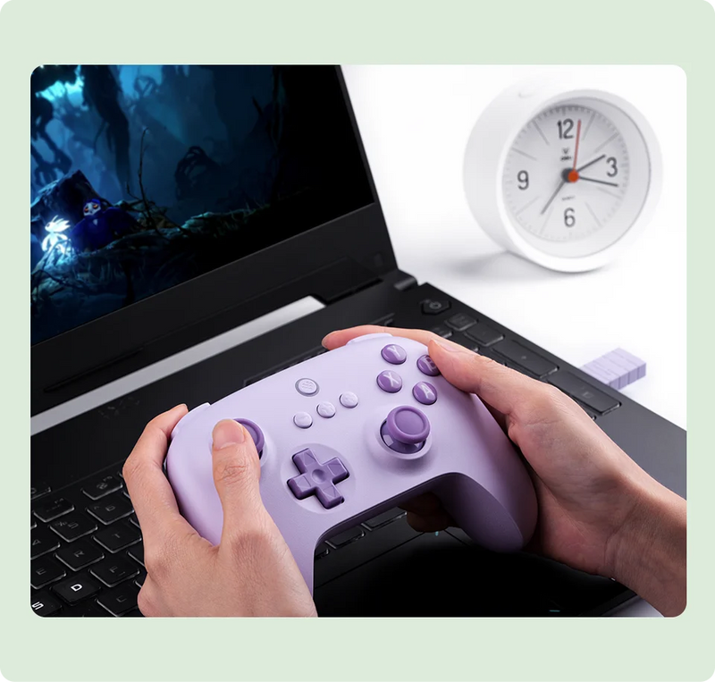 8BitDo-Ultimate C Gamepad Wireless 2.4G Connectivity Ultimate Series Simplified Version for PC, Windows 10 ,11, Steam PC