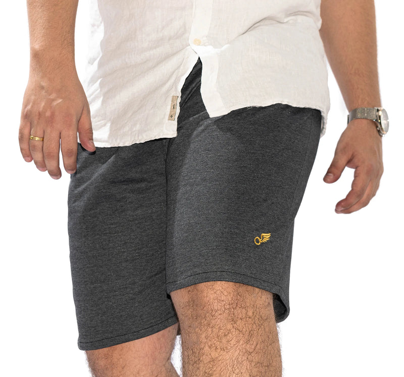 Basic Sweatshirt Shorts With Tie Plus Size Adult Workout Gym Large Sizes Comfortable