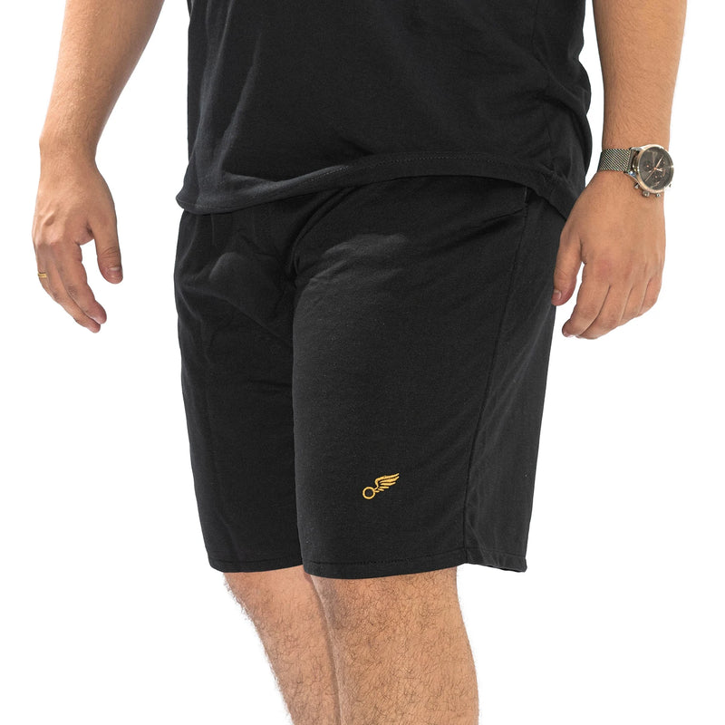 Basic Sweatshirt Shorts With Tie Plus Size Adult Workout Gym Large Sizes Comfortable